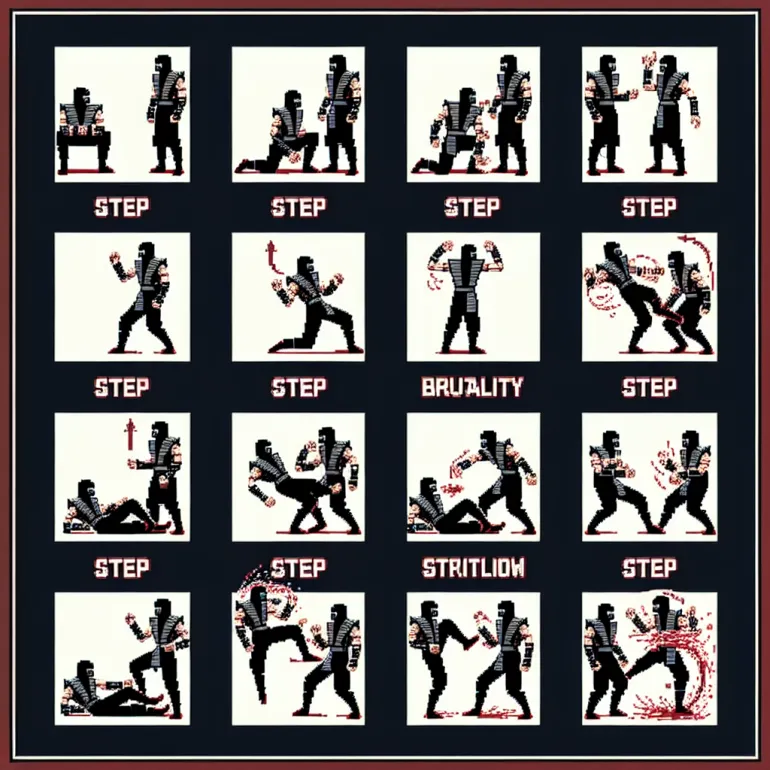 Как сделать бруталити в Mortal Kombat 10